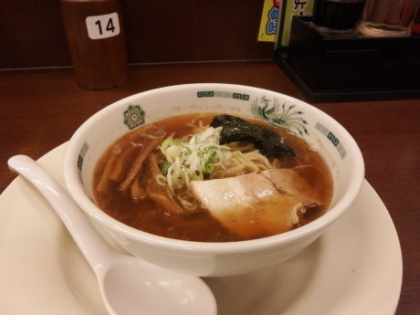「半ラーメン」@来来軒 北朝霞店の写真