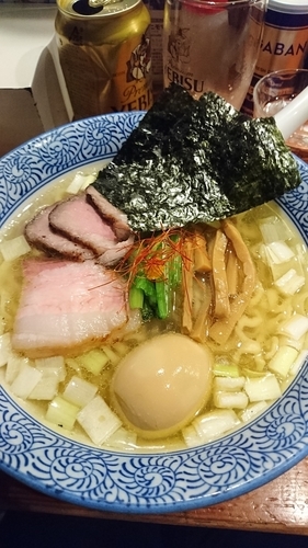 「特製手揉み中華そば 塩」@麺処 ほん田の写真