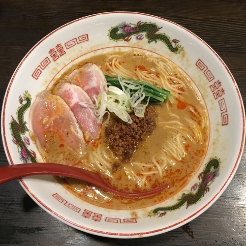 「担々らーめん (720円) チャーシュー (220円)」@製麺処 蔵木の写真