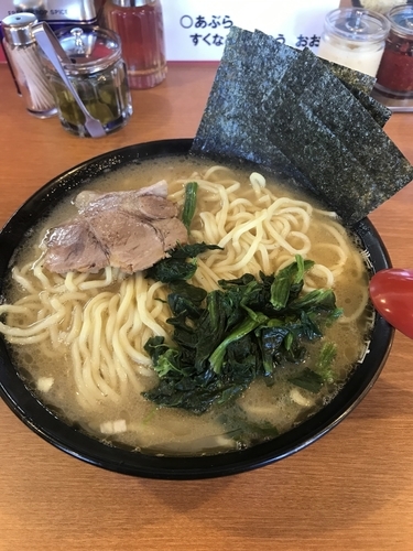 「塩とんこつ大盛り ¥850」@井乃家の写真