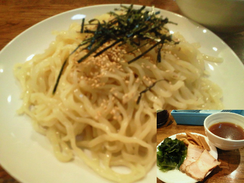 「つけめん（220g） 750円」@丸信ラーメン 駅前店の写真