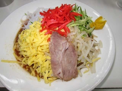 「冷し中華並　400円」@博多天神 新橋2号店の写真