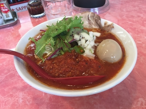 「味玉とまとらーめん ¥850」@カッパラーメンセンターの写真