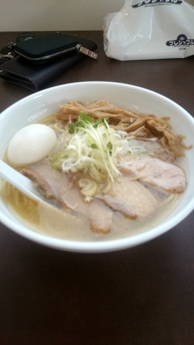 「特製鶏塩拉麺(大)」@麺屋 心羽の写真