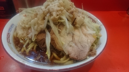 「ラーメン(アブラ)」@ラーメン二郎 仙川店の写真