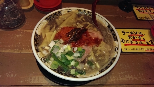 「煮干しラーメン、大盛」@ラーメン凪 下北沢店の写真