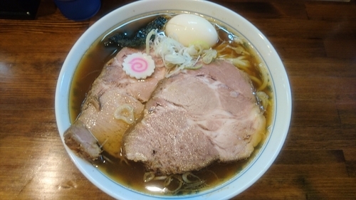 「特製中華そば」@名前のない中華そば屋の写真