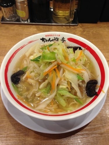 「近江ちゃんぽん  野菜1日盛り」@ちゃんぽん亭総本家 本店の写真