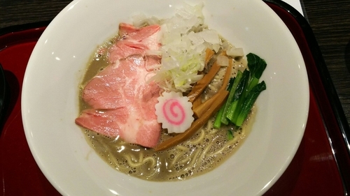 「濃厚煮干そば」@鶏そば なんきち 東京店の写真