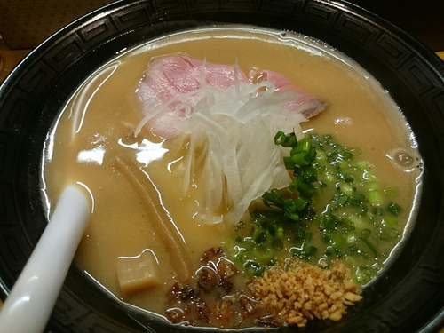 「味噌ハーフ」@ふじ屋 NOODLEの写真