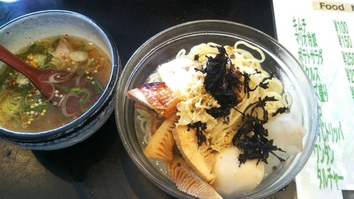 「voyageつけ麺M　1100円?」@麺場voyageの写真