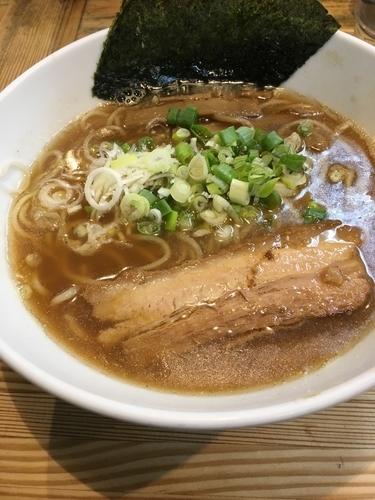 「煮干そば」@こく味ラーメン かしわ屋の写真