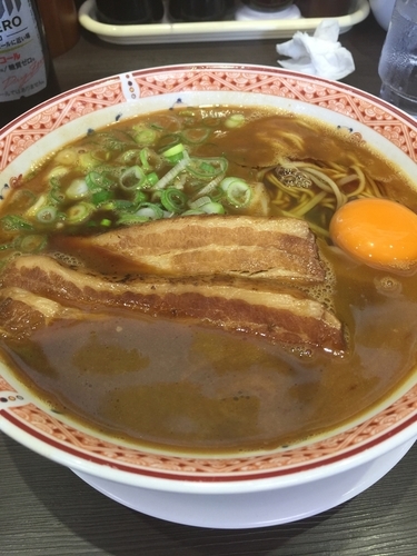 「チャーシュー大」@徳島ラーメン 大孫 川内店の写真