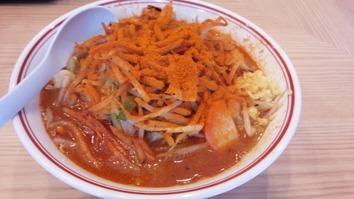 「辛激タンメン辛さ3」@トナリの写真