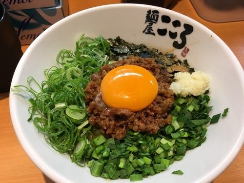 「台湾まぜそば」@麺屋こころ 柏店の写真