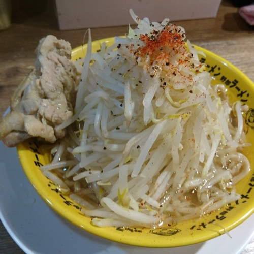 「鶏G郎780」@野郎ラーメン 錦糸町店の写真