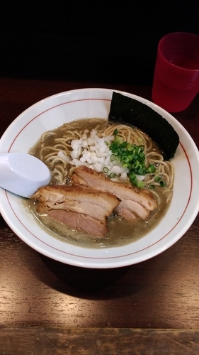 「濃厚煮干し蕎麦」@零一弐三の写真