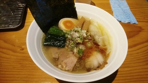 「塩ラーメン ぜんのせ」@拉麺 弁tenの写真