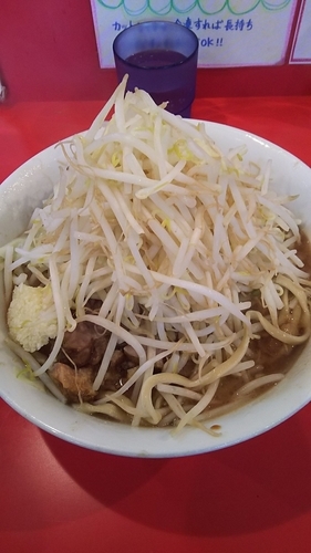 「小ラーメン 野菜増し、ニンニク増し」@麺屋 桐龍の写真