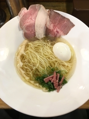 「[３周年記念限定]　上湯 (塩）￥1300」@麺庵 小島流の写真