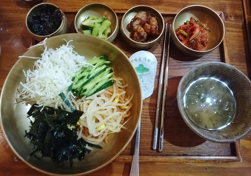 「チョル麺　1280円」@青鶴洞の写真