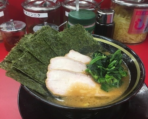 「チャーシューメン ３枚」@家系ラーメン 王道 いしいの写真