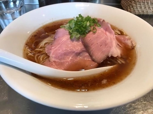 「冷しカレー煮干清湯」@さんじの写真