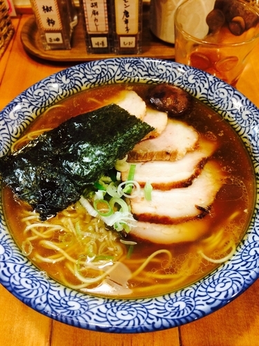 「三ツ星醤油ちゃーしゅーめん」@らーめん森や。の写真