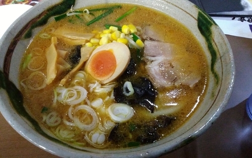 「味噌ラーメン」@ヨコヤマ・ユーランド鶴見の写真