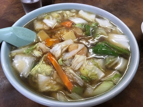 「エビラーメン 850円」@長崎チャンポン 丸富の写真