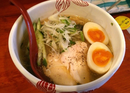 「【夏季限定】冷たいしおらーめん　800円」@麺処 あす花の写真