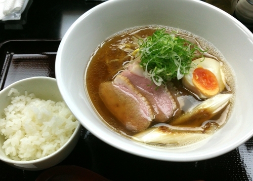 「【火・木昼限定】特選鴨らーめん　1500円」@つきじ鴨料理 鴨正の写真