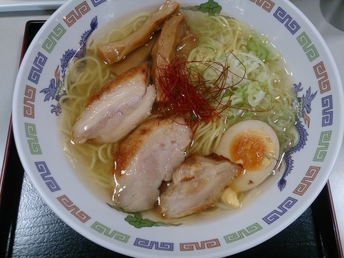 「鶏そば」@らーめん梓亭の写真