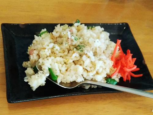 「ランチタイムチャーハン（160円）」@ふるたちばなの写真