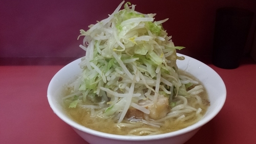 「小ラーメン700円(そのままで)」@ラーメン二郎 ひばりヶ丘駅前店の写真