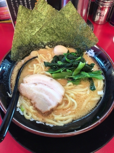 「ラーメン（680円）」@横浜家系ラーメン 日野大和家の写真