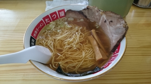 「醤油ラーメン」@地鶏ラーメン たつ屋の写真