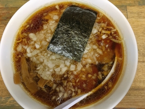 「チャーシューメン＋玉ねぎ増し  950円」@藍華の写真