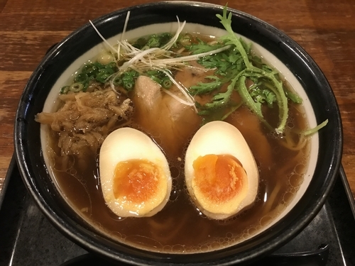 「麺乃家らーめん元味  710円」@上本町 麺乃家の写真