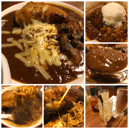 「【TV限定】ドロリンチョデミグラスカレー麺ライス付」@麺 酒 やまのの写真