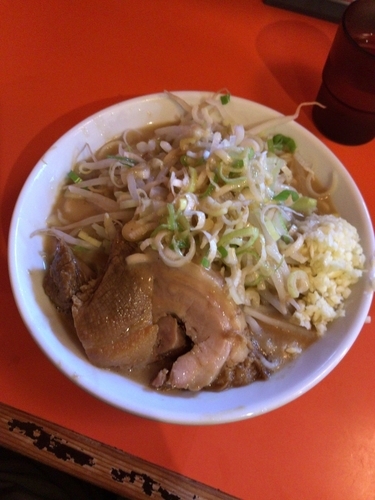 「ミニらーめん豚一切れ 710円」@ちばからの写真