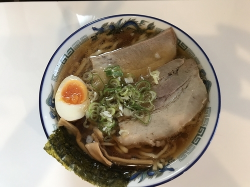 「えそにぼし中華」@幸めんの写真