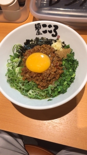 「台湾まぜそば¥780」@麺屋こころ 柏店の写真
