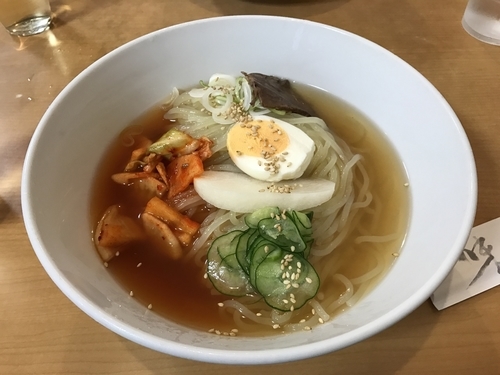 「平壌冷麺」@平壌冷麺 食道園の写真