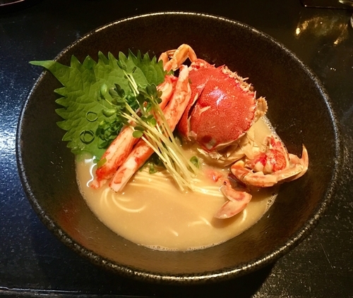 「すっげー蟹みそ麺 1200円」@麺s慶の写真