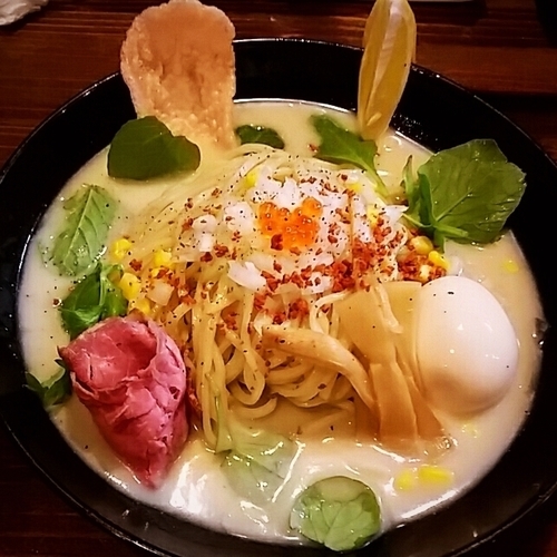 「【当日限定】冷製鶏白湯 850円」@麺や 松辰の写真