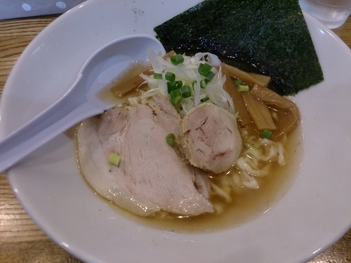 「鶏清湯の自家製麺」@めんごころ なつの写真