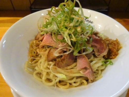 「油そば 750円 ＋ プチライス 50円」@麺庵ちとせの写真