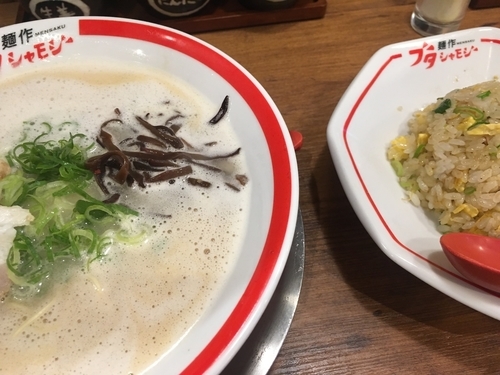 「豚そば」@麺作 ブタシャモジの写真