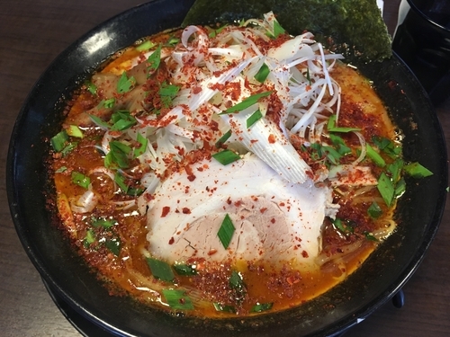 「辛い痺れる味噌ラーメン」@ラーメンスミスの写真